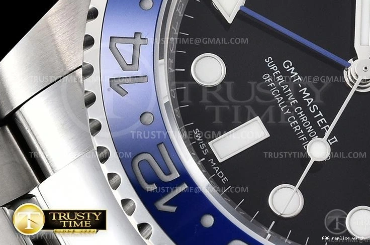 Rolex aaa copy GMT 116710BLNR II – ROLGMT190A 1101